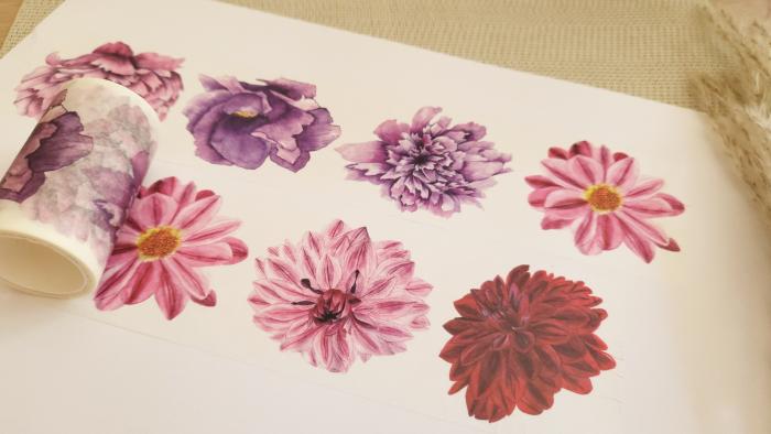 Design Washi Tape Flowers